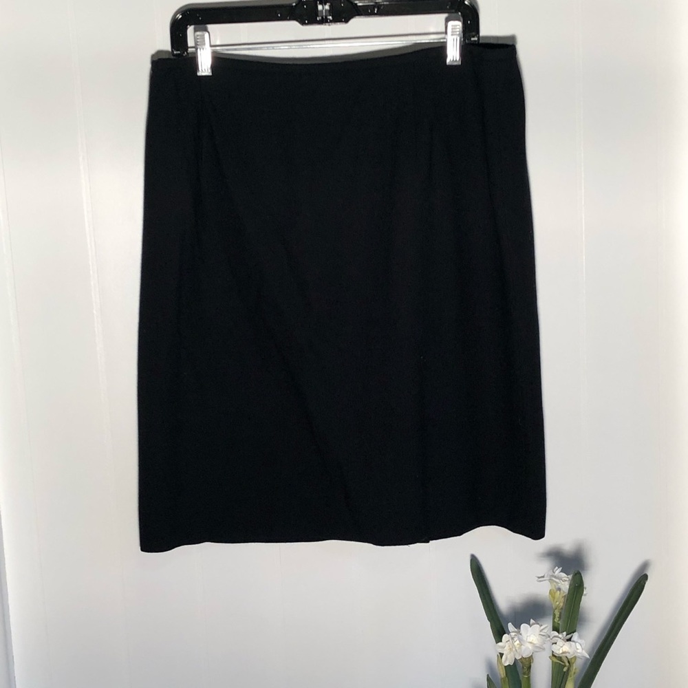 Black Wool Skirt, Jones New York